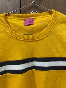 Yellow Striped Sweater