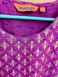 Rangriti M Women Magenta Kurta