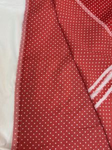 Bobby Print Red Fabric