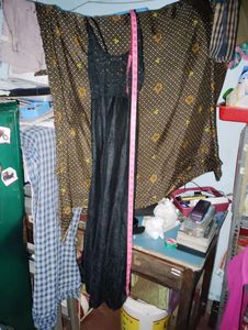 Satin Babydoll Sleepwear Medium Size