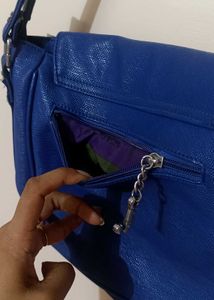 Blue Crossbody Bag