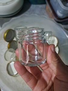 Small Glass Jars 20 Pieces
