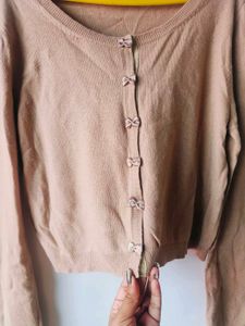 Cutest Coquette pinterest-y bow aesthetic cardigan