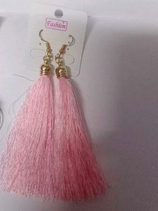 Earring Bundle: Fuzzy Pom &amp; Tassel Drop Earrings