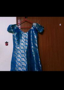 Blue & Silver Kurta