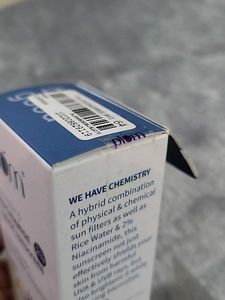 Plum Rice Water Hybrid Sunscreen