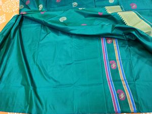 Brand New Bishnupuri Semi Silk Saree With Bp
