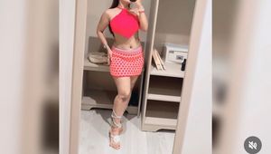 Crochet Halter Top and Skirt Set