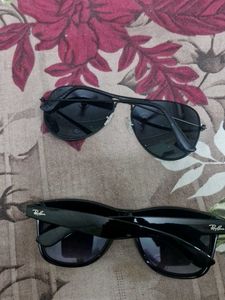 2 Pcs RayBan Sunglasses