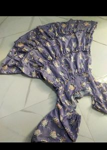 In Lavender Color Short Dress👗