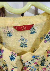 Yellow Floral Kurta