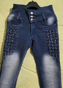 Stylish Girls&#39; Denim Jeans