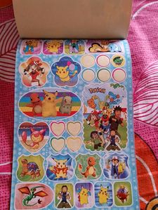 Pokemon Sticker Book New For Kids