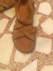 Brown Leather Sandals