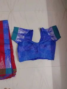 Artsilk Saree,With Stiched Blouse