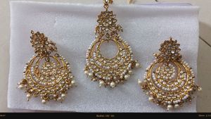 Earrings And Teeka Set
