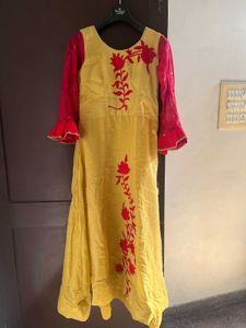 Elegant Embroidered Kurta