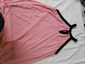 AND (Brand)Pink Cut-out Style Halter Neck Top