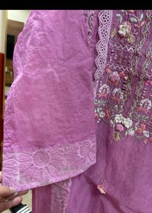 Organza Kurta Dupatta Set