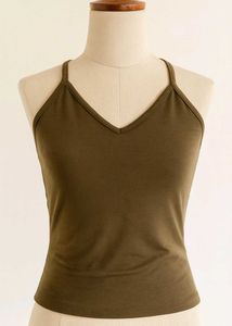 Olive Green Tank Top
