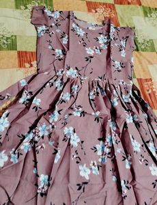 Floral Print Mini Dress
