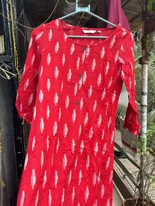 Hot Red Kurti