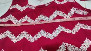 Maroon Traditional Dress