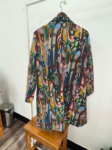 Colorful Patterned Coat