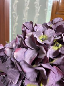 Purple Artificial 2 Flowers