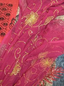 Sequence Hand Work Dupatta