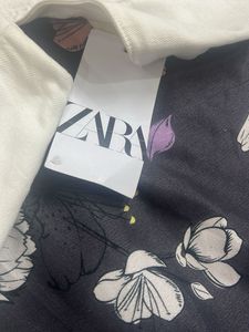 ZARA White Cutout Mini Dress