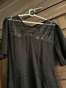 Black party dress