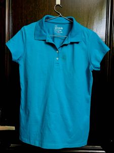 Teal Short Sleeve Top