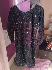 Sparkling Little Black Dress