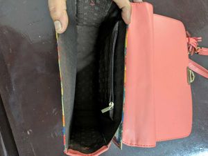 Colorful Patchwork Chain Bag