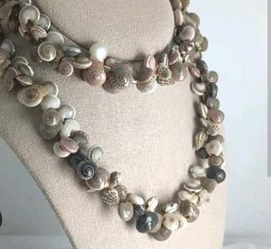 🌊Vintage Seashell Lei Necklace❤‍🔥
