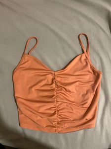 🎀Cute Peach crop Top🎀