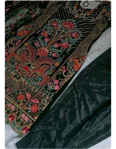 Black Bold Pakistani Heavy Suit