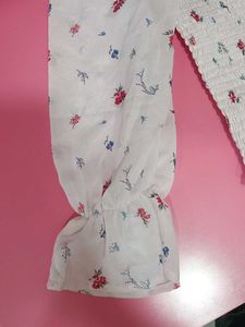 Baby Pink Ribbed Like Aesthetic Crop Top For Women