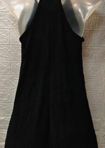 Black Spaghetti Tank Top