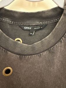 Edgy Grommet Crop Top