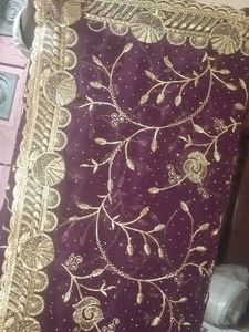 Elegant Purple Dupatta