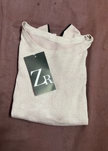 ZR Ruffle Sleeve Top Free Size M/L
