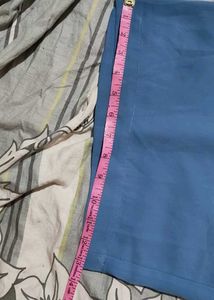 Blue Plazzo Cargo Pant