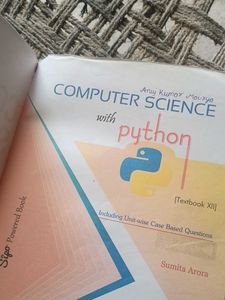 Computer Science Class 12 Book
