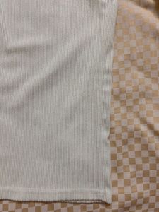 Urbanic Ribbed Trousers - White