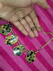 Leopard Print Necklace