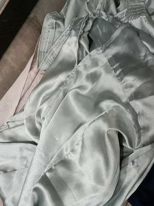 Elegant Grey Saree ,Blouse And Peticoat Newly Sare