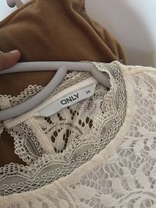 Beautiful White/cream Dress In Lace