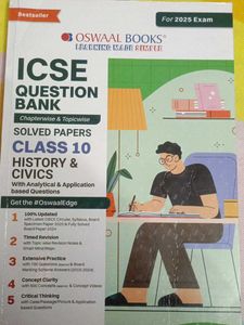 Icse Class 10th History/Civics 2025